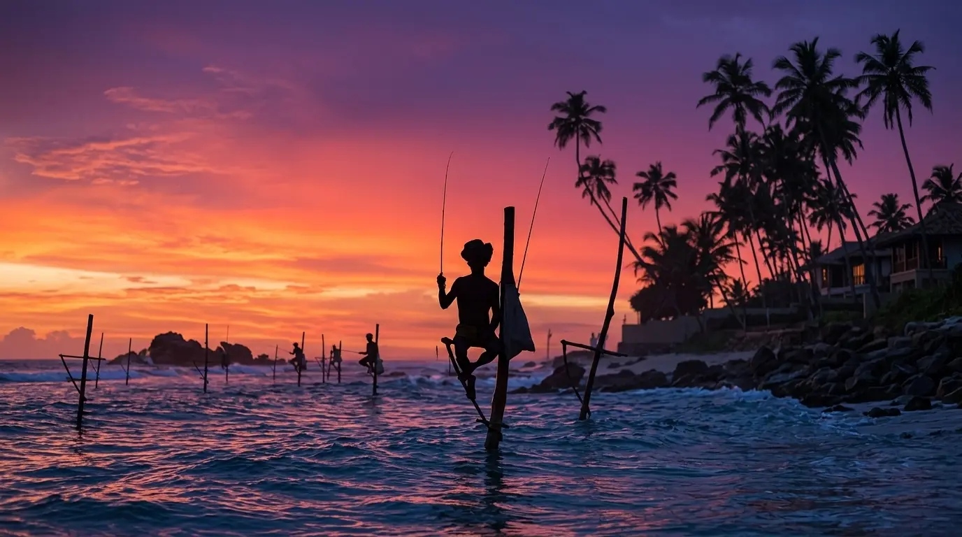 Stilt Fishing